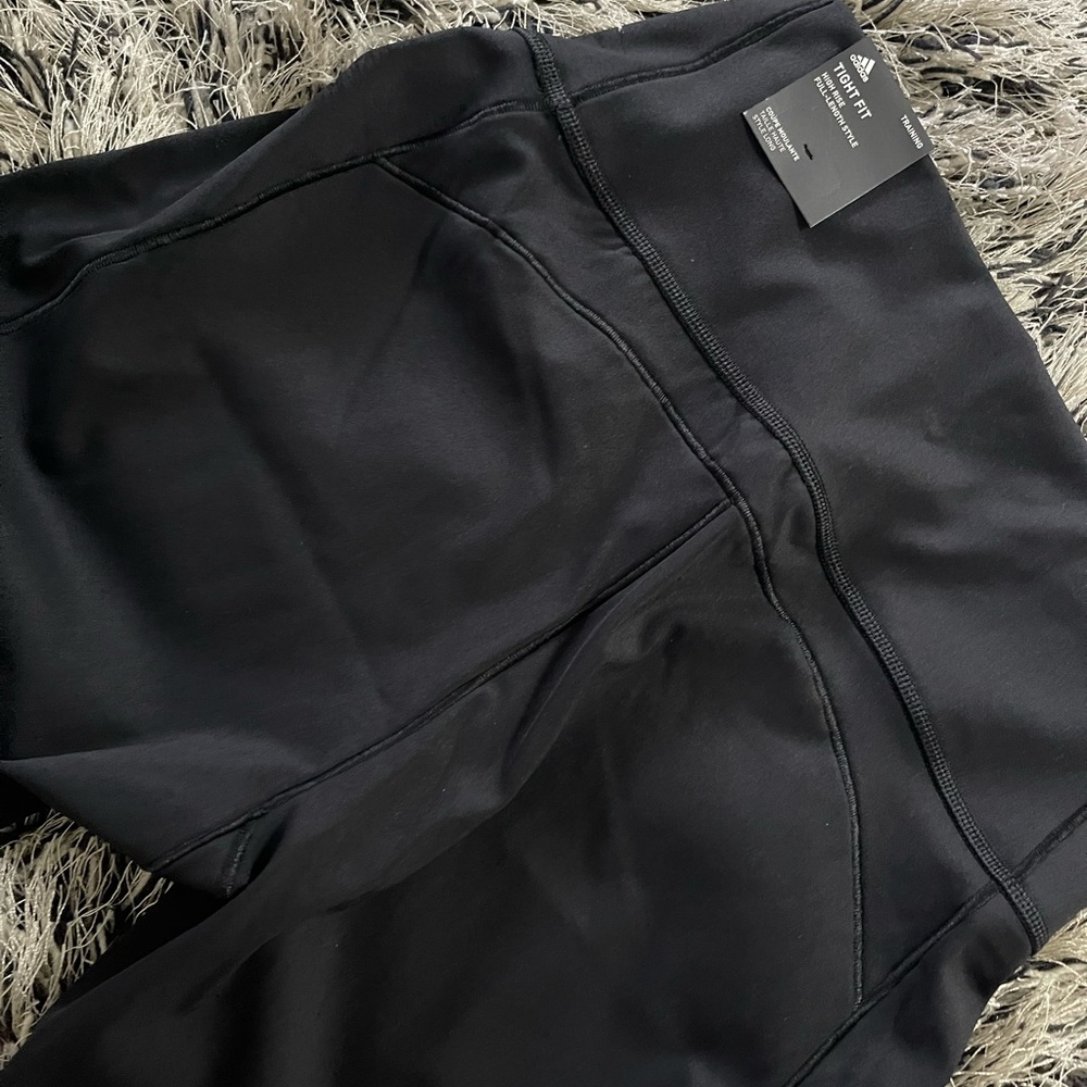 ADIDAS THIGHT FIT HIGH RISE FULL LENGTH STYLE NWT MEDIUM - Picture 4 of 8